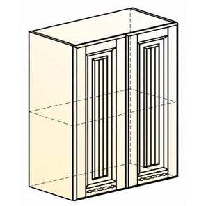 Настенный шкаф Бавария L600 H720 (2 дв. гл.) в Кемерово