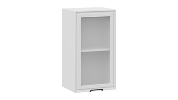 Навесной кухонный шкаф Белладжио 1В4С (Белый, Фон белый) в Кемерово - предосмотр