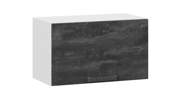 Навесной кухонный шкаф Детройт 1В6Г (Белый/Угольный Камень) в Кемерово