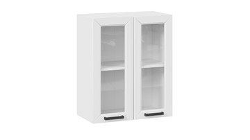 Кухонный шкаф Лорас 1В6С (Белый/Холст белый) в Кемерово - предосмотр