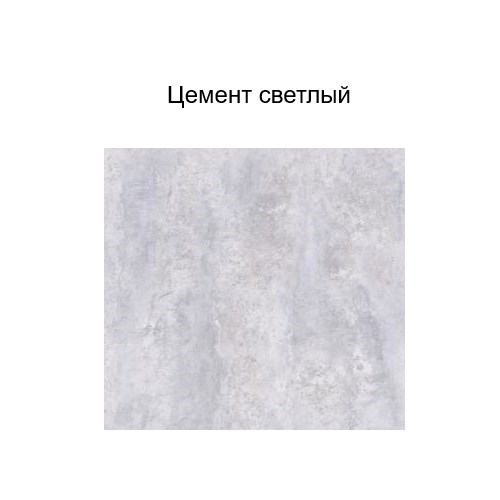 Кухонный шкаф со стеклом Модус, Ш500с/720, цемент светлый в Кемерово - изображение 2
