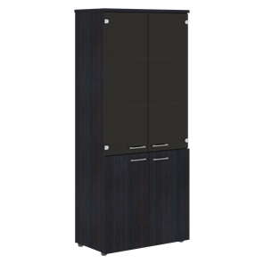 Шкаф с глухими низкими дверьми и топом XTEN Дуб Юкон XHC 85.2 (850х410х1930) в Кемерово