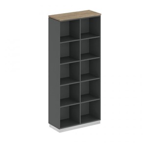 Стеллаж высокий двухрядный Speech Cube (90x40x203.4) СИ 302 ДС АР в Кемерово