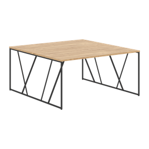 Двойной стол LOFTIS Дуб Бофорд  LWST 1516 (1560х1606х750) в Кемерово