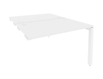 Приставной стол к тумбе O.MP-D.SPR-2.8 Белый/Белый бриллиант в Кемерово