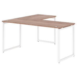 Письменный стол угловой правый XTEN-Q Дуб-сонома-белый XQCT 1615 (R) (1600х1500х750) в Кемерово