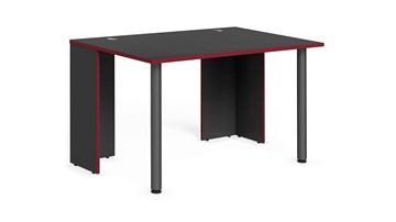 Стол для компьютера SKILLL SSTG 1385.1 , (1360x850x750), Антрацит/ Красный в Кемерово - предосмотр 1