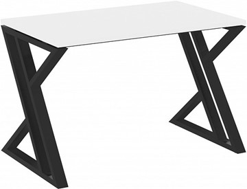 Стол на металлокаркасе Loft VR.L-SRZ-1.7, Белый Бриллиант/Черный металл в Кемерово