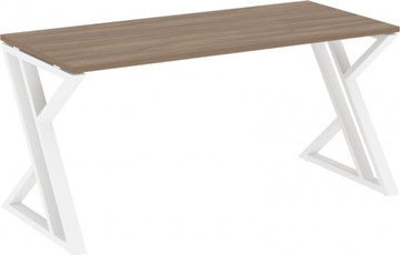 Письменный стол Loft VR.L-SRZ-4.7, Дуб Аризона/Белый металл в Кемерово