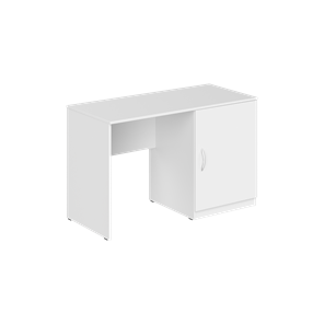Стол с местом для холодильника KANN KTFD 1255 R Правый 1200х550х750 мм. Белый в Кемерово