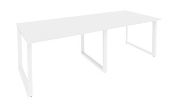 Стол для переговоров O.MO-PRG-2.2 Белый/Белый бриллиант в Кемерово