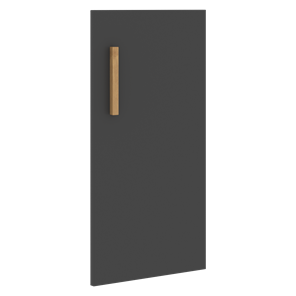 Дверь для шкафа низкая правая FORTA Черный Графит FLD 40-1(R) (396х18х766) в Кемерово