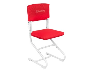 Чехлы на спинку и сиденье стула СУТ.01.040-01 Красный, ткань Оксфорд в Кемерово