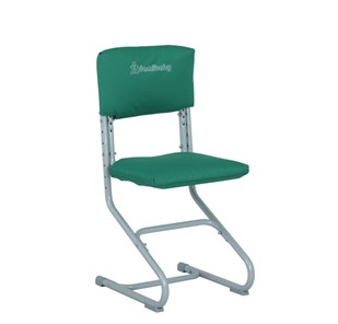 Комплект чехлов на сиденье и спинку стула СУТ.01.040-01 Зеленый, ткань Оксфорд в Кемерово