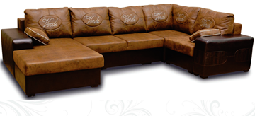 П-образный диван Плаза 405х210 в Кемерово