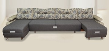 П-образный диван Престиж-15 микс в Новокузнецке - предосмотр 1