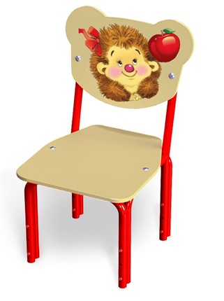 Растущий стул Ежик (Кузя-Еж(1-3)ВКр) в Кемерово - изображение
