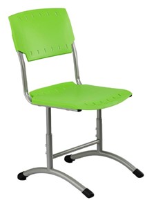 Детский стул регулируемый Отличник.3 3-5, Салатовый RAL 6038/Светло-серый в Кемерово