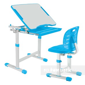 Стол растущий и стул Piccolino III Blue в Кемерово - предосмотр