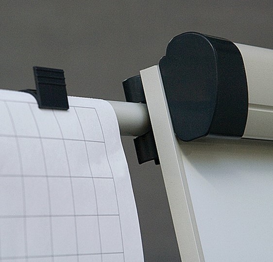 Доска-флипчарт на роликах 2х3, TF02/2011, 70x100 см, передвижная, держатели для бумаги в Кемерово - изображение 4