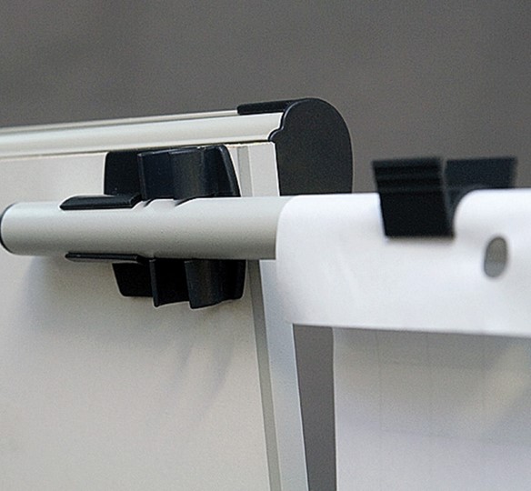 Доска-флипчарт на роликах 2х3, TF02/2011, 70x100 см, передвижная, держатели для бумаги в Кемерово - изображение 5