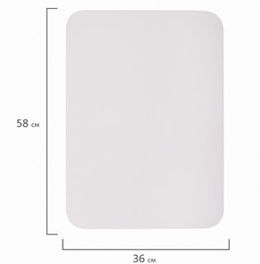 Магнитная доска для рисования BRAUBERG, 58х36 см с маркером, магнитом и салфеткой в Кемерово - предосмотр 8