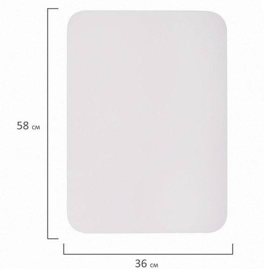 Магнитная доска для рисования BRAUBERG, 58х36 см с маркером, магнитом и салфеткой в Кемерово - изображение 8