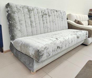 Прямой диван Gera sofa grammi Полосы Краш Оникс 09 в Кемерово